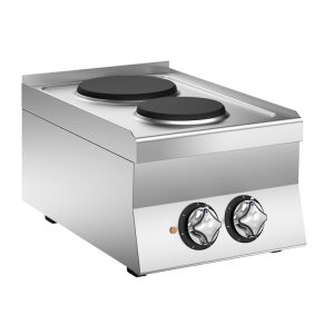 kooktoestel met 2 kookplaten, 40cm, 4.1kW Witech p650