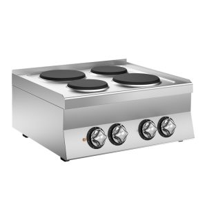 kooktoestel met 4 kookplaten, 70cm, 10.4kW Witech p650