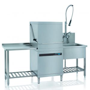 Witech Doorschuif-Vaatspoelmachine WS-VDM01 voor 500x500mm korven