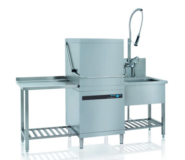 Witech Doorschuif-Vaatspoelmachine WS-VDM01 voor 500x500mm korven