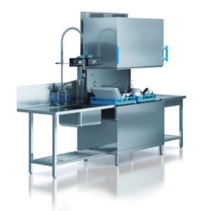 Witech Dubbele Doorschuif-Vaatspoelmachine WS-VDM04 voor 500x500mm korven