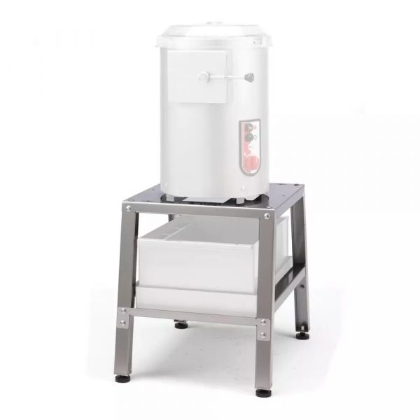 Witech aardappelschrapper/schiller professioneel 20kg met onderstel en filterset - Afbeelding 2